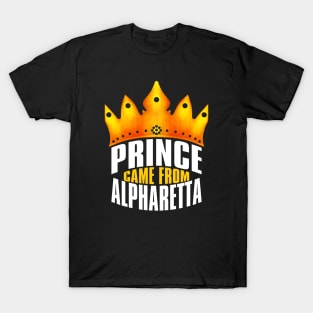 Prince Came From Alpharetta, Alpharetta Georgia T-Shirt